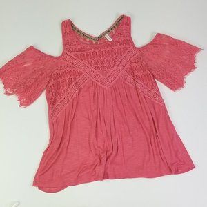 NWOT Cold Shoulder Blouse